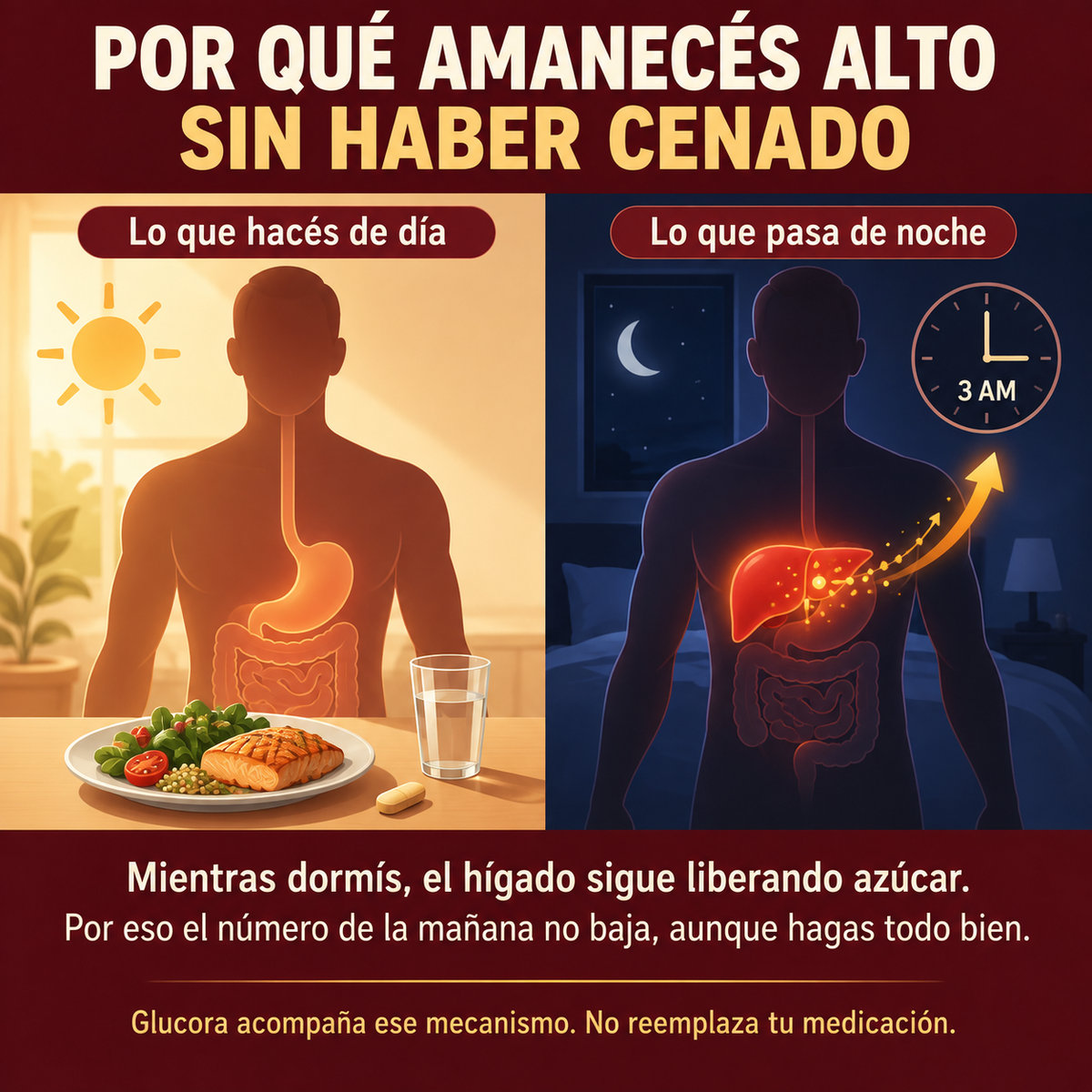 Glucora™ Nueva Fórmula | Apoyo Natural para la Glucosa, Energía y Antojos